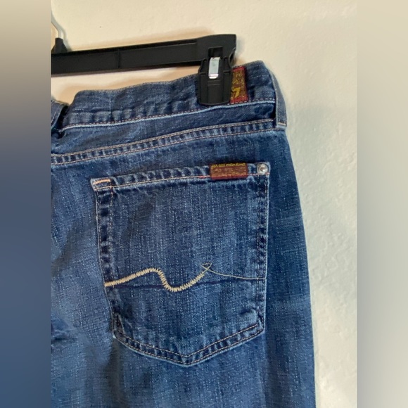 7 For All Mankind Denim Jeans Size 31 women kids men - Picture 4 of 5